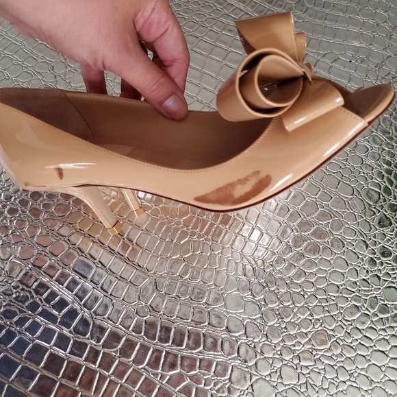 Valentino Patent Leather Kitten Heels - Picture 2 of 4